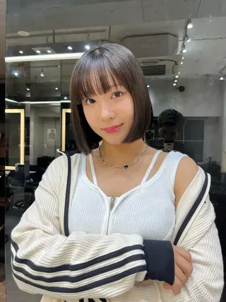 ショート 池袋/似合わせ/縮毛 髪質改善【ugen】のヘアスタイル