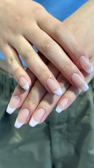 ネイル 🎀韓国レイヤー特化 🎀ベージュ/ミクのヘアスタイル