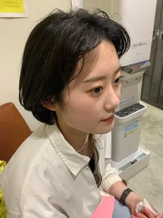 ショート カラー yukie🌷 /暖色🍒梅田サロンのヘアスタイル