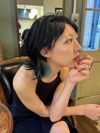 ショート カラー Masaki ブリーチカラーのヘアスタイル