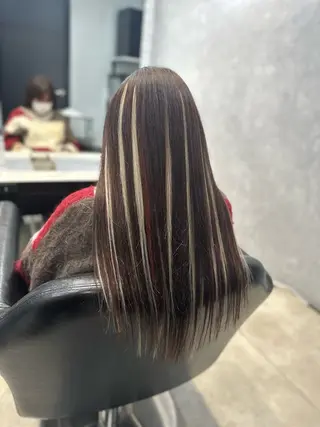 ミディアム 🪡プルエクステ🪡 カラエク評価◎ユウゴのヘアスタイル