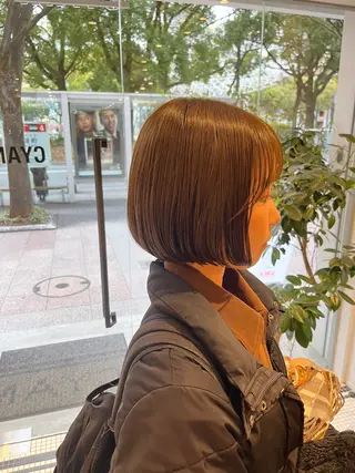 ショート 中山 優里のヘアスタイル