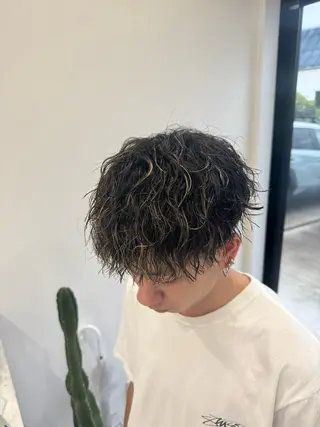 ミディアム Men´s BUCK所属・岐阜No.1メンズ 美容師／村上達紀のヘアスタイル