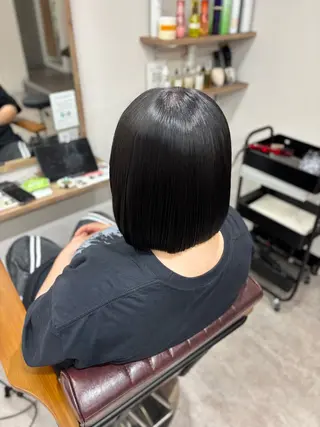 ミディアム カラー 高橋 心のヘアスタイル