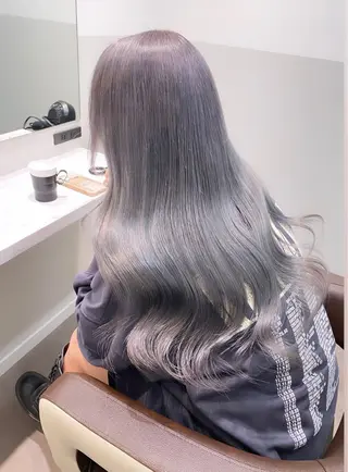 ロング カラー ヘアアレンジ メンズ SALOWIN所属・ハイトーン美容師 MASATOのヘアスタイル