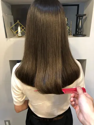 セミロング また会いたくなる 美容師【KENTA】のヘアスタイル