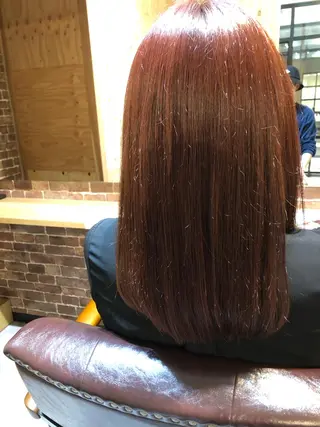 ミディアム ⭐️艶髪⭐️髪質改善 newi町田 山本のヘアスタイル