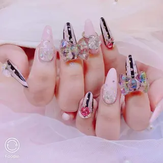 ネイル 長さだし専門店 M2　rikaのネイルデザイン