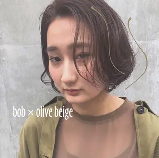 ミディアム カラー 💫期間限定価格💫 似合わせカット🧚のヘアスタイル