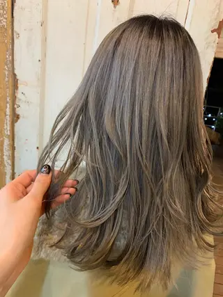 セミロング カラー kimika🥑 メンズ/髪質改善のヘアスタイル