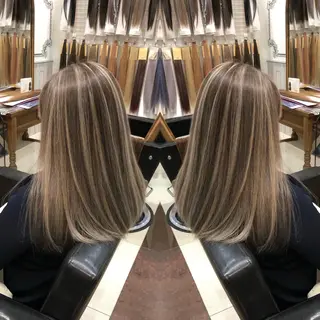 セミロング 得能 雅人のヘアスタイル