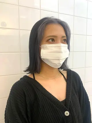 ショート カラー ヘアアレンジ 🧨ブリーチー×ボブ レイヤー💎じゅえるのヘアスタイル