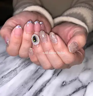 ネイル ﾈｲﾙﾙｰﾑﾘｯｶ 𝐦𝐚𝐲𝐮のネイルデザイン