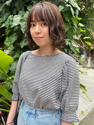 ミディアム rika 🪄透明感/艶髪のヘアスタイル