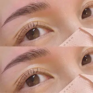 マツエク・マツパ アイブロウ 十文字 りょうのマツエク・マツパデザイン