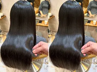 透明感カラー 韓国レイヤー/松沢のヘアスタイル