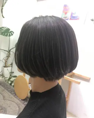 ショート カラー 安永 涼のヘアスタイル
