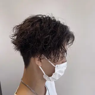 パーマ メンズ メンズ縮毛矯正 ♠️店長下平隼人のヘアスタイル