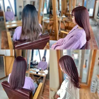 セミロング カラー 木村丈晴✂️ご来店 お待ちしてます😊のヘアスタイル