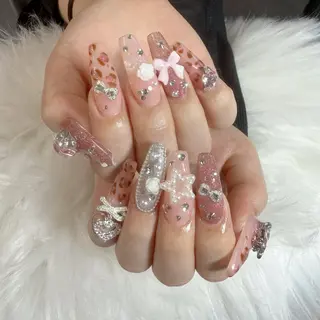 ネイル 🎀nana🫧 ワンホンネイル🎀のネイルデザイン