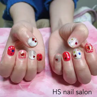 ショート hs nail salonのネイルデザイン