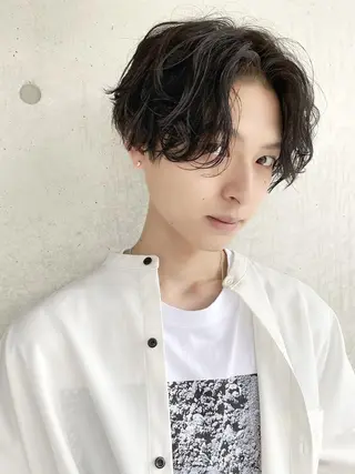 メンズ パーマ 'メンズ職人🔥 トレンドパーマ🔥のヘアスタイル