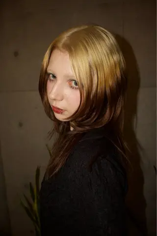 ロング カラー Door所属・代官山 /大のヘアスタイル