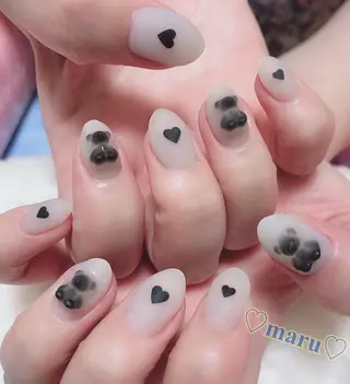 ネイル まるみ ♡のネイルデザイン