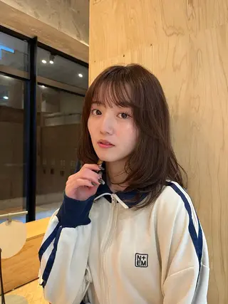 ミディアム カラー 艶髪/ツヤカラー /🎀たまちゃん🎀のヘアスタイル