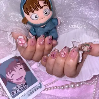 ネイル toyvenail 🖤enaのネイルデザイン
