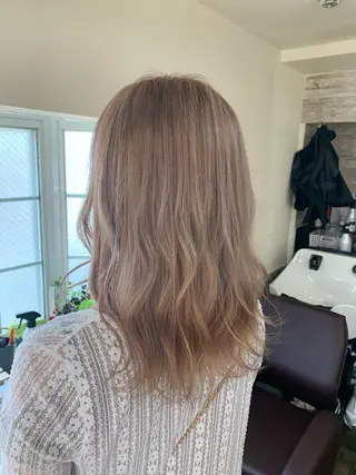 セミロング 渡辺 健太のヘアスタイル