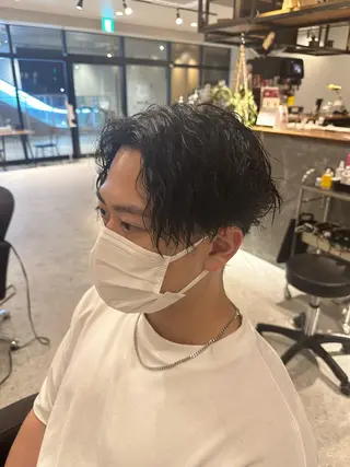 ミディアム パーマ メンズ Forest. -髪質改善-のヘアスタイル