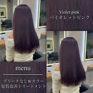 ロング カラー ブリーチなしの達人 🌈KAITOのヘアスタイル