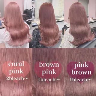 カラー ♥️韓国/ガーリー 暖色misa♥️のヘアスタイル