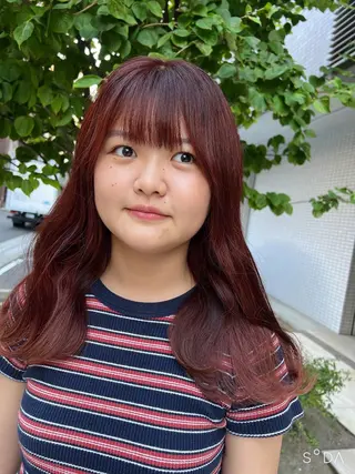 セミロング カラー 💎透明感カラー特化 💎TAISEIのヘアスタイル