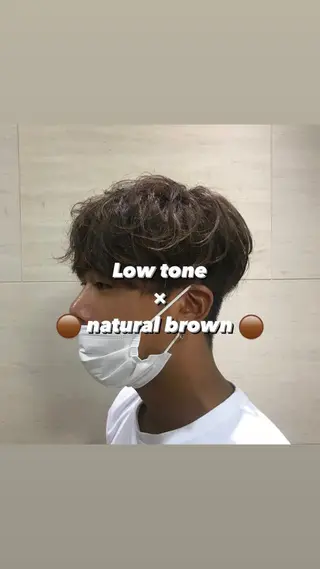 ショート カラー 茅ヶ崎パーマ特化/ スパイラル/ハルキのヘアスタイル