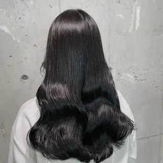 ミディアム Ella所属・nana【艶髪】/ レイヤー/縮毛矯正のヘアスタイル