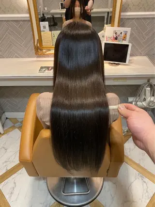 ミディアム サロウィン銀座RAYⅡ所属・❣️髪質改善/ 美髪矯正/沼座悠人のヘアスタイル