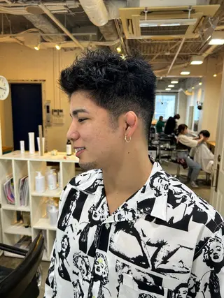 メンズ デザインパーマ🌀 KAISEIのヘアスタイル