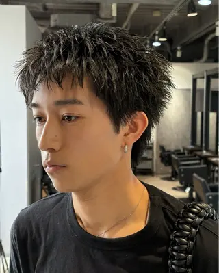 メンズ green上野所属・ナチュラルパーマ 🤍渋谷🤍kaeのヘアスタイル