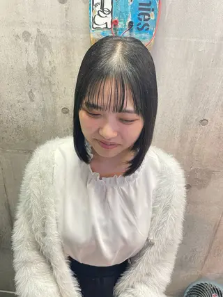 ミディアム HIKARI🐈‍⬛ レイヤー×デザインのヘアスタイル