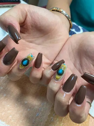 ネイル rukianail 新里のネイルデザイン