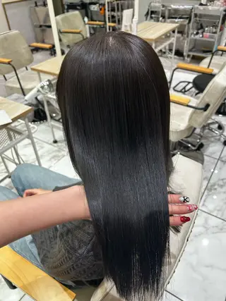 ロング カラー ꪆৎ平行アーチ ྀི ワカナの眉毛・アイブロウイメージ