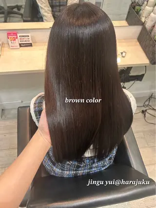 ロング カラー パーマ ヘアアレンジ メンズ ワット 原宿のヘアスタイル