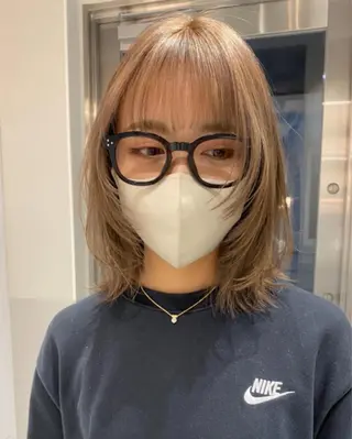 セミロング ୨୧柔らかいカラー nozomi ୨୧のヘアスタイル