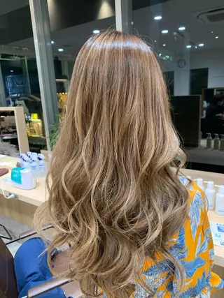 ロング カラー メンズブリーチカラー /NAOのヘアスタイル