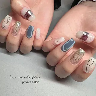 ネイル le violette所属・le violetteのネイルデザイン