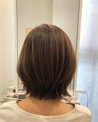 ミディアム REKO美容室所属・矢野 智子のヘアスタイル
