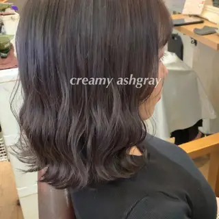 ミディアム カラー ヘアアレンジ 代表🎀 ふわモテ愛 され髪🩷yumiのヘアスタイル