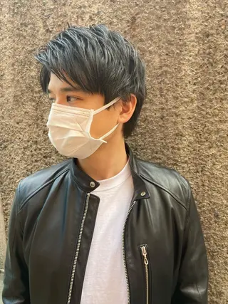 ショート カラー パーマ ヘアアレンジ メンズ CHIC share salon所属・ちこ .のヘアスタイル